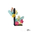 Picture of ROMANTIC LUXE MONOGRAM L BLACK