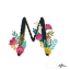 Picture of ROMANTIC LUXE MONOGRAM M BLACK
