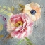 Picture of PEONIES AND PAISLEY III
