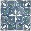 Picture of GARDEN GETAWAY TILE II BLUE