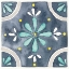 Picture of GARDEN GETAWAY TILE I BLUE