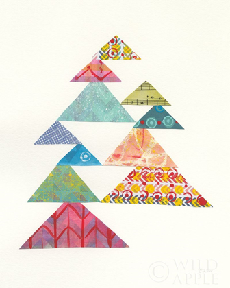 Picture of MODERN ABSTRACT TRIANGLES I