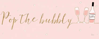 Picture of UNDERLINED BUBBLY III PINK
