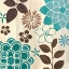 Picture of ABSTRACT GARDEN BLUE II