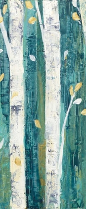 Picture of BIRCHES IN SPRING PANEL II