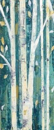 Picture of BIRCHES IN SPRING PANEL I
