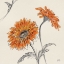 Picture of ORANGE GERBERA II