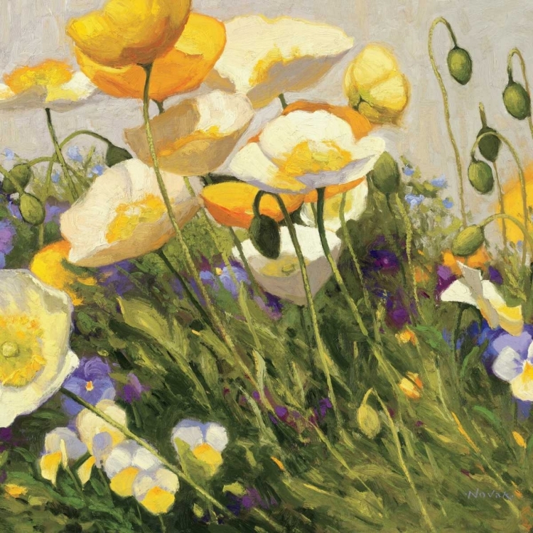 Picture of POPPIES AND PANSIES I