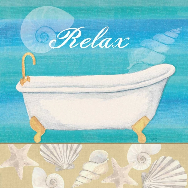 Picture of SEASHELLS BATH I