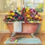 Picture of BATHTUB BOUQUET II
