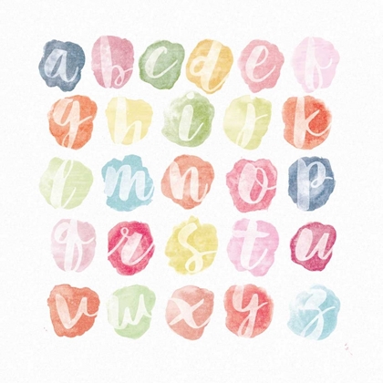 Picture of WATERCOLOR ALPHABET