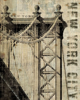 Picture of VINTAGE NY MANHATTAN BRIDGE