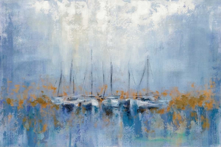 Picture of BOATS IN THE HARBOR I