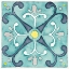 Picture of GARDEN GETAWAY TILE III TEAL