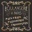 Picture of PARISIAN SIGNS SQUARE I
