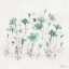 Picture of WILDFLOWERS III TURQUOISE