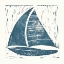 Picture of NAUTICAL COLLAGE ON WHITE IV