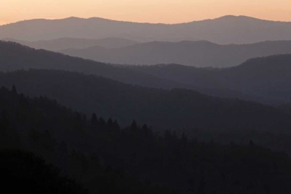 Picture of NORTH CAROLINA OCONALUFTEE OVERLOOK AT SUNRISE