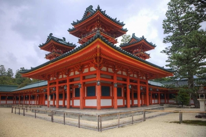 Picture of JAPAN, KYOTO, HEIAN JINGU SHRINE, SHINTO SHRINE