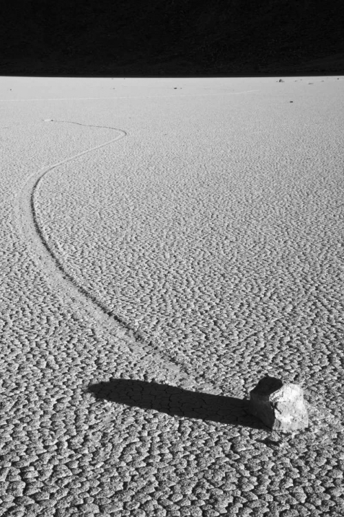 Picture of CA, DEATH VALLEY SLIDING ROCK AT THE RACETRACK