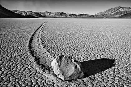Picture of CA, DEATH VALLEY SLIDING ROCK AT THE RACETRACK