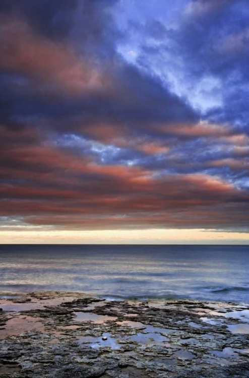 Picture of WISCONSIN SUNRISE ON CLOUDS OVER LAKE MICHIGAN