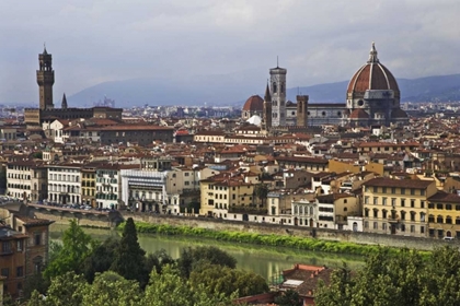Picture of ITALY, FLORENCE CITY AS SEEN FROM THE OVERLOOK