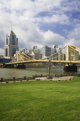 Picture of PA, PITTSBURGH BRIDGE OVER THE ALLEGHENY RIVER