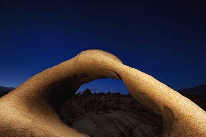 Picture of CA, LONE PINE MOBIUS ARCH IN THE ALABAMA HILLS