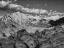 Picture of CALIFORNIA, SIERRA NEVADA MOON ABOVE MT WHITNEY