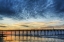 Picture of USA, NORTH CAROLINA SUNRISE AT SUNSET BEACH PIER
