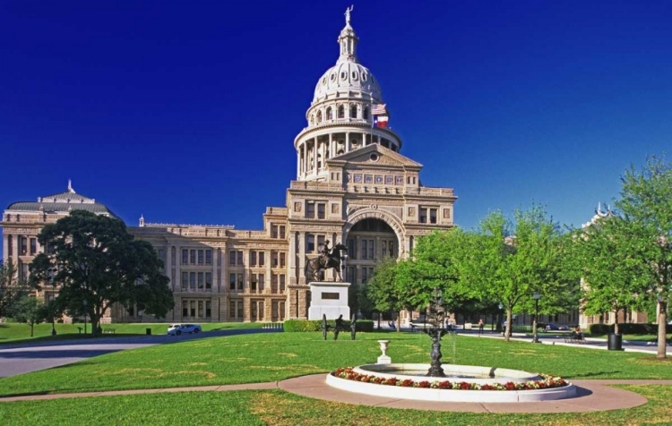 Picture of TEXAS, AUSTIN VIEW OF THE STATE CAPITAL BUILDING