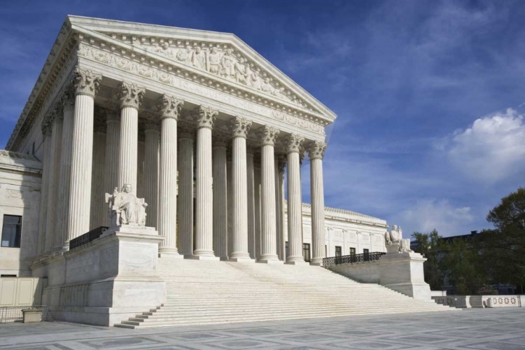 Picture of WASHINGTON, DC, SUPREME COURT BUILDING EXTERIOR