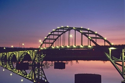 Picture of ARKANSAS, OZARK OZARK BRIDGE OVER ARKANSAS RIVER