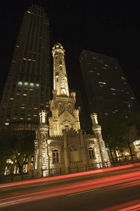 Picture of ILLINOIS, CHICAGO WATER TOWER ON MICHIGAN AVENUE