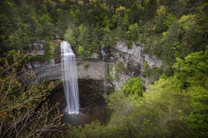 Picture of TN, FALL CREEK FALLS, A DOUBLE WATERFALL