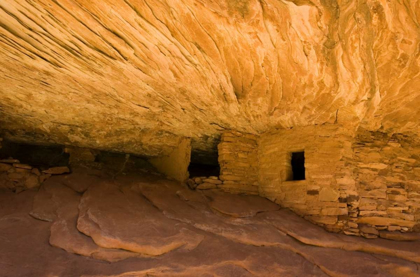 Picture of UT, MULE CANYON SANDSTONE HOUSE OF FIRE