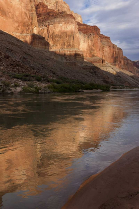 Picture of AZ, GRAND CANYON, COLORADO RIVER AT SUNSET
