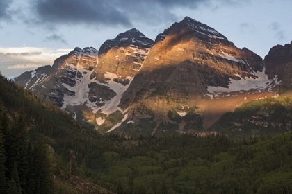 Picture of COLORADO SUNRISE ON MAROON BELLS MOUNTAINS
