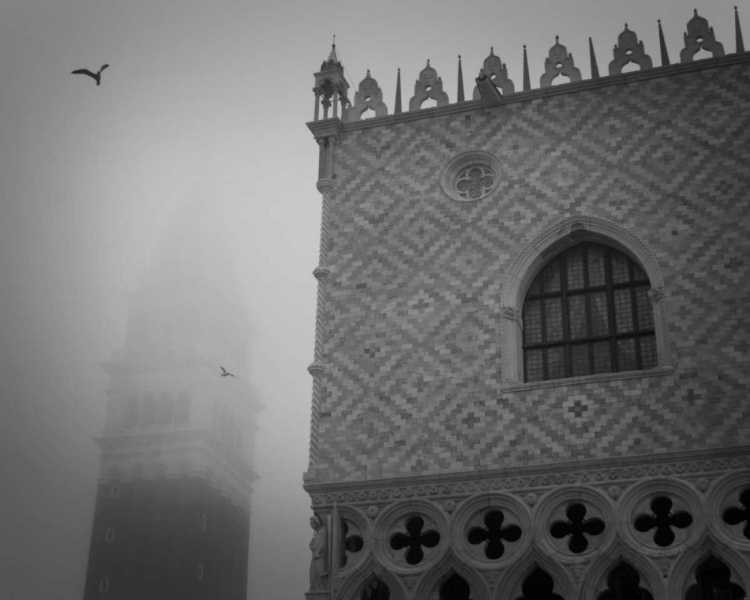 Picture of ITALY, VENICE THE DOGES PALACE AND CAMPANILE