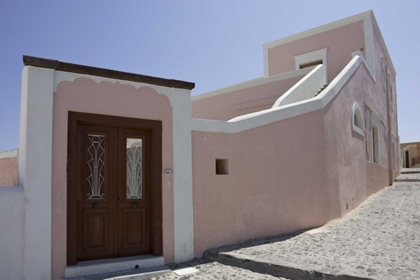 Picture of GREECE, SANTORINI, THIRA, OIA VILLA WITH DOOR