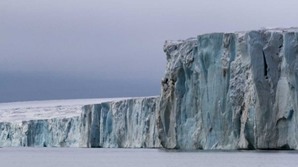 Picture of NORWAY, SVALBARD FACE OF THE AUSTFONNA GLACIER