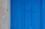 Picture of GREECE, OIA CHRISTIAN CROSS ENGRAVED IN A DOOR