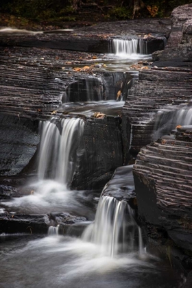 Picture of MICHIGAN WATERFALLS IN THE PRESQUE ISLE RIVER