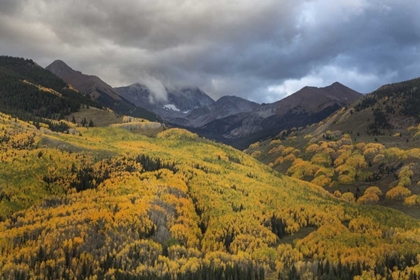 Picture of CO, WHITE RIVER NF, CAPITOL PEAK VALLEY STORM