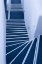 Picture of GREECE, SANTORINI PAINTED BLUE AND WHITE STAIRS