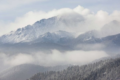 Picture of COLORADO MORNING WINTER STORM ABOVE PIKES PEAK