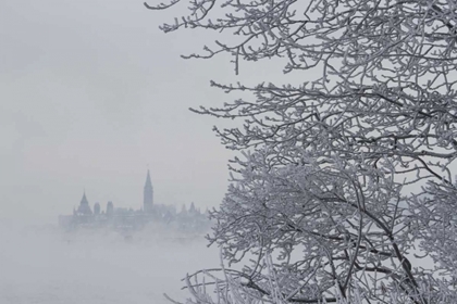 Picture of CANADA, OTTAWA, OTTAWA RIVER PARLIAMENT BUILDING