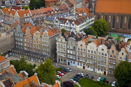 Picture of POLAND, GDANSK VIEW OF BUILDINGS
