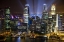 Picture of SINGAPORE DOWNTOWN OVERVIEW AT NIGHT